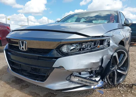 2019 Honda Accord Sport z USA, uszkodzony, nr VIN 1HGCV1F3XKA005680